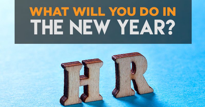 HR Planning – What will you do in the new year?
